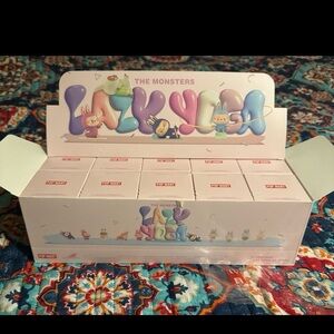 Pop Mart The Monsters Lazy Yoga Set 9 PCs Left SEALED Brand New